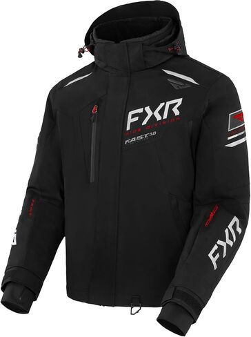 FXR Men Renegade FX 2-in-1 Snowmobile Jacket 2025 (Black/Hi-Vis-X-Large) in Kuwait