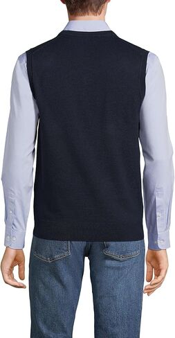 Lands' End Men's Fine Gauge Cotton Vest in Saudi Arabia