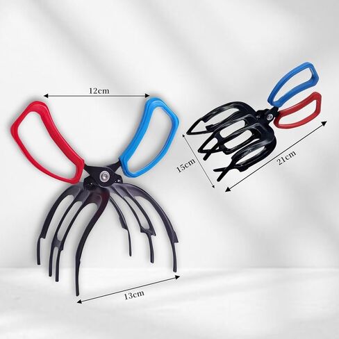 2 قطعة 3 مخالب السمك القابض، كماشة الصيد المعدنية القابض، التحكم في الأسماك المشبك مخلب تونغ قبضة أداة معالجة، متعددة 3 كماشة الصيد الأسنان لمعظم أسماك المياه العذبة قبضة معالجة حامل in Kuwait