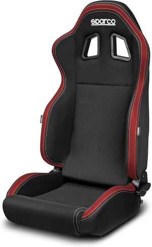 SPARCO Sport SEAT R100 MY22 Black/Red (Reclining) in Saudi Arabia