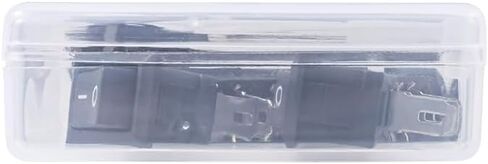 10pcs Mini Rocker Switch Off 2 Pin 2 موضع 10 × 15 مم مفتاح Rocker Rocker 3A 250V 6A125V SPST KCD11 in Kuwait