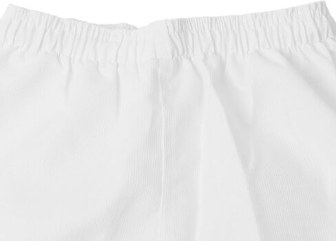 Diooche Kids White Taekwondo Uniform TKD Comples Complemes مع نسيج قطني للقتال الكاراتيه والتدريب متعدد الأغراض - متوفر بأحجام مختلفة in Kuwait