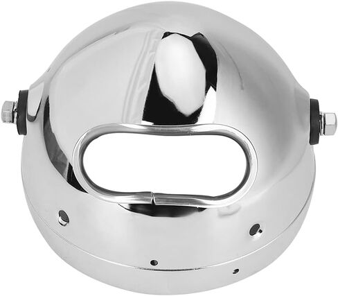 Estink Motorcycle Headlight Shell Headlight Housing Headlamp Cover Aluminum Alloy Stylish Design Universal Fit for 1.3-1.6in Fork Tube Easy Installation in Saudi Arabia