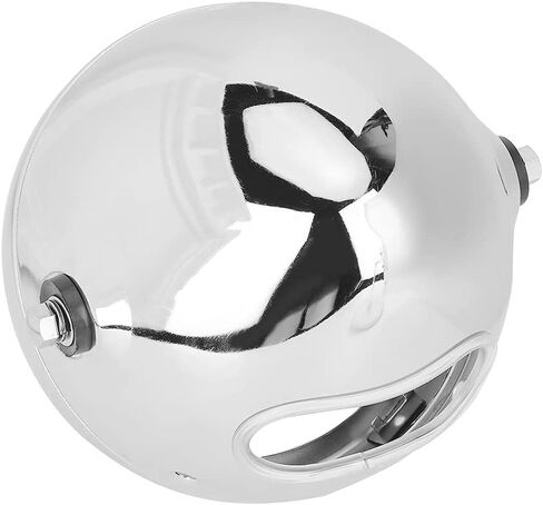 Estink Motorcycle Headlight Shell Headlight Housing Headlamp Cover Aluminum Alloy Stylish Design Universal Fit for 1.3-1.6in Fork Tube Easy Installation in Saudi Arabia
