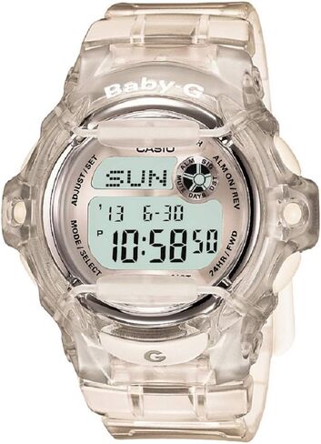 Casio DW9052 Series | Women's Digital Watch | Baby-G | 100 SEC Stop Watch | Countdown Timer | LED Light | 200M WR | Shock Resistant | Multi Alarm | Auto Calendar | World Time | 3 Yr Battery in Saudi Arabia