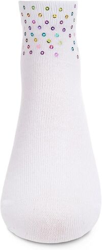 Memoi multicolor requin cotton blend girls anclet sock in Saudi Arabia