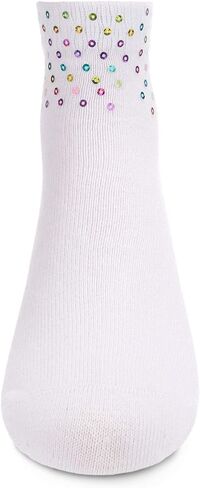 Memoi multicolor requin cotton blend girls anclet sock in Saudi Arabia