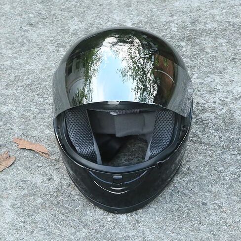TCMT Gloss Black DOT Flip up Full Face Street Dirt Bike ATV Off-Road Motorcycle Motocross Helmet with Open Face Sun Shield in Saudi Arabia