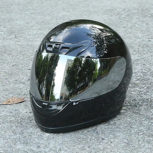 TCMT Gloss Black DOT Flip up Full Face Street Dirt Bike ATV Off-Road Motorcycle Motocross Helmet with Open Face Sun Shield in Saudi Arabia