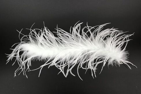 LVCOMEFF Natural Ostrich Feather Choker Lace Connection Necklace Bracelet for Women Fluffy Feathers Wedding Party Holiday Fashion Accessories in Saudi Arabia