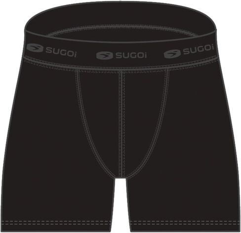 SUGOi Men's MidZero Wind Boxer, Black, X-Large in Saudi Arabia