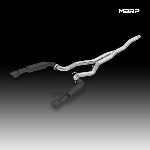 MBRP S7275AL 3" Cat Back, Dual Split Rear, Race Version Exhaust System with 4.5" Tips (Aluminized Steel) in Saudi Arabia