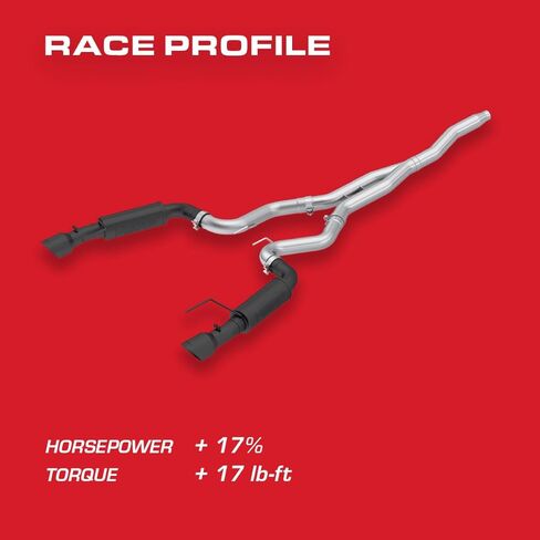 MBRP S7275AL 3" Cat Back, Dual Split Rear, Race Version Exhaust System with 4.5" Tips (Aluminized Steel) in Saudi Arabia