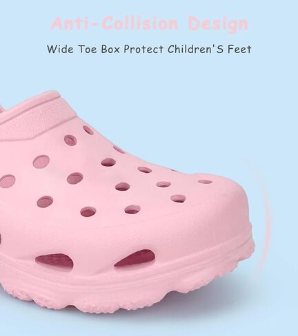 طفل الأطفال الكلاسيكيون Classic Clogs Boys Girls ينزلقون على صندل أحذية المياه الخفيفة ودائمة in Kuwait
