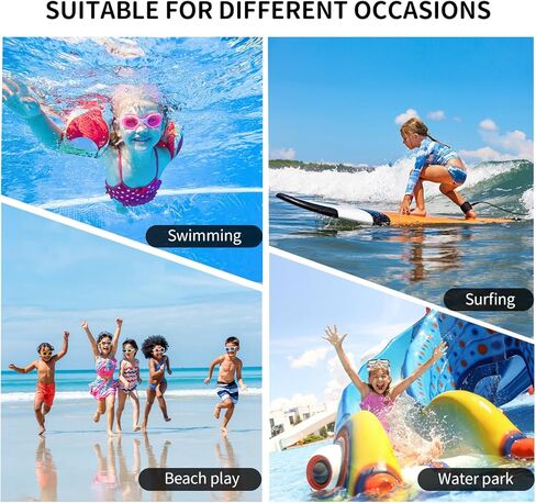 شورتات السباحة للبنات ، UPF 50+ حماية من أشعة الشمس جيوب مبطنة بالكامل على لوحة ناعمة سريعة الجفاف لمسبح الشاطئ in Kuwait