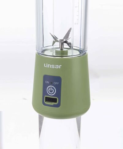 Portable Blender (Black) for Shakes and Smoothies with Durable Stainless Steel Blades for Powerful Blending Performance, USB Rechargeable for Office, Gym, Kitchen and travel in Saudi Arabia