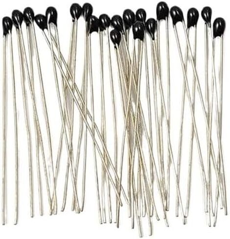10PCS NTC Thermistor Thermal Resistor MF52 NTC-MF52AT 1K 2K 3K 4.7K 5K 10K 20K 47K 50K 100K 5% 3950B 1/2/3/4.7/K Ohm R(47K) in Saudi Arabia