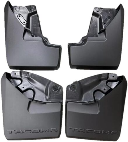 Genuine Toyota 2024+ Tacoma Mudguard Kit ، مجموعة أسود ، 4 قطع ، سائق وجانب الركاب ، PK389-35R00-P1 in Saudi Arabia
