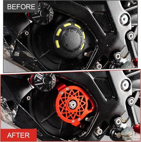 Engine Case Saver Cover CNC for Surron, 6061 Aluminum Pulley Guard for Dirt Bike Sur Ron Light Bee X/S/X160/X260/L1E, Purple in Saudi Arabia