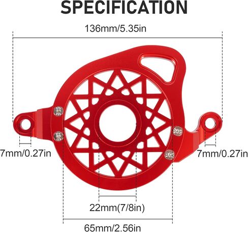 Engine Case Saver Cover CNC for Surron, 6061 Aluminum Pulley Guard for Dirt Bike Sur Ron Light Bee X/S/X160/X260/L1E, Purple in Saudi Arabia