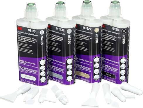3M Match Match Wing Uzzle ، طرف 2K ، 33997 ، حزمة من 10 فوهات ، نمط حبة OEM ، لختم السيارات ، شفة الحافة ، إصلاح جلد الأبواب ، المظهر والملمس لتكرار الإصلاح التصادم in Kuwait