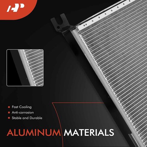 A-Premium Air Conditioning A/C Contenser متوافق مع Dodge RAM 1500 1994-1997 ، RAM 1500 1998 3.9L ، RAM 2500 3500 1994-1997 in Saudi Arabia