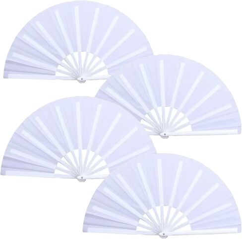 Jwshang Boots on the Ground Hand Fan Coll Collable Proving Fans ، مشجعي Clack للرقص على الخط ، مروحة زخرفية محمولة محمولة للرقص ، Kung Fu ، حفل زفاف ، حفلة (أسود ، 10pcs-13 بوصة) in Kuwait