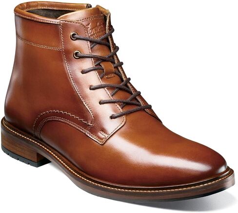 Florsheim Mens ، Forge Plain Toe Lace Boot Black in Kuwait