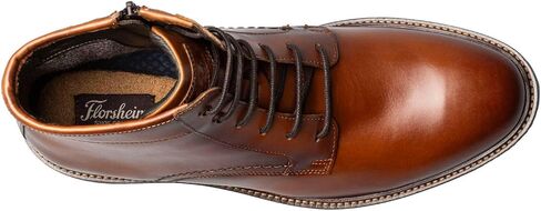 Florsheim Mens ، Forge Plain Toe Lace Boot Black in Kuwait