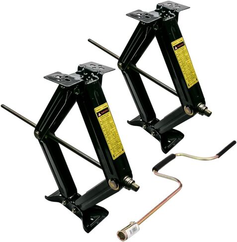 J-5000 & J-2500 Stabilizer Jacks – Set of 2 Heavy Duty RV Jack Stands for Camper, Trailer, Travel Trailer | RV Jacks & Stabilizers, Scissor Jacks for RV in Saudi Arabia