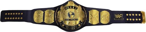 TRUE SAGA - Winged Eagle Wrestling Title Belt Class One Replica - Adult Waist Size Up to 46" - 2mm Metal Leather Strap in Saudi Arabia