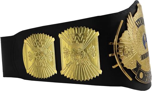 TRUE SAGA - Winged Eagle Wrestling Title Belt Class One Replica - Adult Waist Size Up to 46" - 2mm Metal Leather Strap in Saudi Arabia