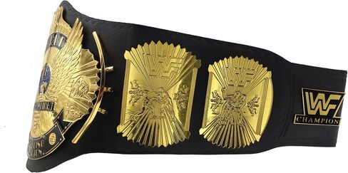 TRUE SAGA - Winged Eagle Wrestling Title Belt Class One Replica - Adult Waist Size Up to 46" - 2mm Metal Leather Strap in Saudi Arabia