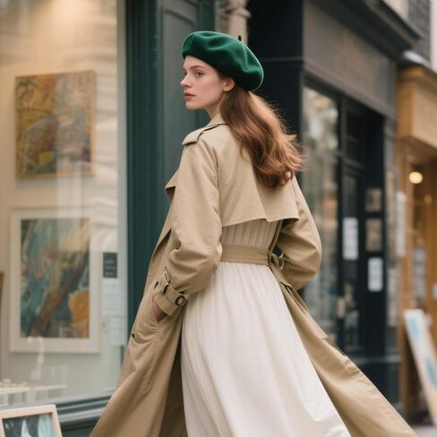 Wool Beret Hats,French Breathable Solid Color Artist Painter Beanie Beret Hat for Women Men All Seasons in Saudi Arabia