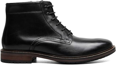 Florsheim Mens ، Forge Plain Toe Lace Boot Black in Saudi Arabia