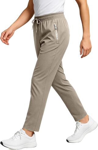 سروال مريح لنساء كبار السن ، comfysfit stressactive womens تمتد النشط النشط والسراويل التجفيف السريع in Kuwait