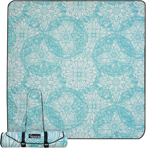 Picnic Blanket - Extra Large, Waterproof, Machine Washable, Easy Storage. Perfect for Camping, Picnics & Outdoor, Children by The Beach or Playing with Dog, 2m x 2m cm (Sound of Summer) in Saudi Arabia