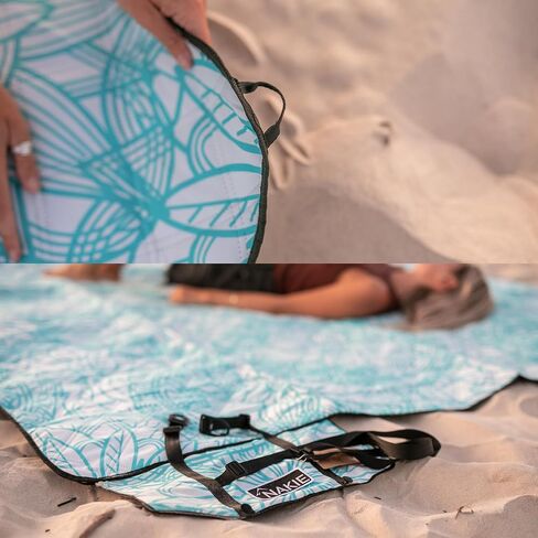 Picnic Blanket - Extra Large, Waterproof, Machine Washable, Easy Storage. Perfect for Camping, Picnics & Outdoor, Children by The Beach or Playing with Dog, 2m x 2m cm (Sound of Summer) in Saudi Arabia