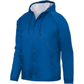 Augusta Men's Elastic Cuffs Hooded Coach's Jacket in Saudi Arabia