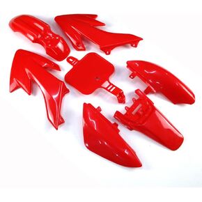 TC-Motor Black Body Work Plastic Fender Fairing Kit For Honda XR50 CRF50 Chinese 50cc 90cc 110cc 125cc 140cc 150cc 160cc Dirt Pit Bike in Kuwait