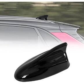 Shark Fin Antenna Cover,Car Roof Antenna Caps Compatible with Hyundai Kona 2018 2019 2020 2021 2022 2023,96210-J9300,Antenna Topper Cover with Chip,Glossy Black in Kuwait