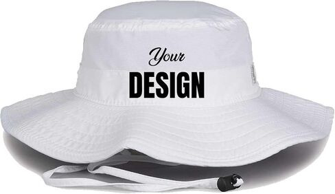 INK STITCH Unisex Custom Stitching Embroidery Booney Bucket Hats - Multi Colors in Saudi Arabia