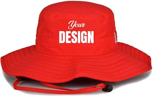 INK STITCH Unisex Custom Stitching Embroidery Booney Bucket Hats - Multi Colors in Saudi Arabia