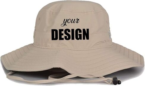 INK STITCH Unisex Custom Stitching Embroidery Booney Bucket Hats - Multi Colors in Saudi Arabia