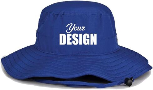 INK STITCH Unisex Custom Stitching Embroidery Booney Bucket Hats - Multi Colors in Saudi Arabia