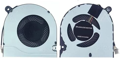 مروحة تبريد CPU CPU كمبيوتر محمول لـ AN515-51 52 G A717 N17C1 (قطعتان 9 مم) in Kuwait