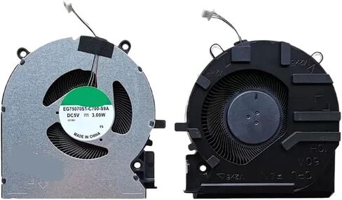 مروحة GPU CPU CPU المحمول لـ HP Victus 7/8 16-D E Q263 Q264 M75721 M75723 M7572 60W (CPU 60W) in Kuwait