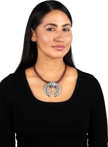 المجوهرات الغربية الأمريكية الفضة الإسترليني والأحجار الكريمة الأصلية Concha Naja Enhancer in Saudi Arabia