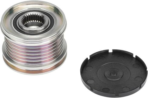A-Premium المولد المولد Freewheel Clutch Pullement متوافق مع نيسان Sentra 2013-2019 1.8L ، 6 أخاديد في اتجاه عقارب الساعة in Kuwait