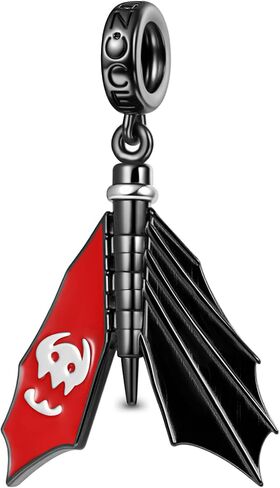 GNOCE How to Train Your Dragon Toothless Tail-wagging Pendant Dangle Charm for Women, S925 Sterling Silver Dangle Charms for Women Wife, Valentine‘s Day, Mother’s Day Jewelry (Toothless) in Saudi Arabia